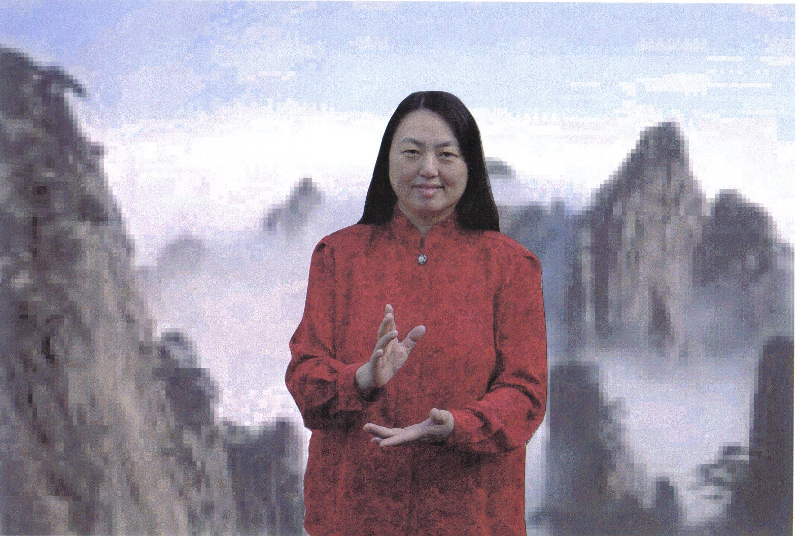 Master Huang & Mountain Picture